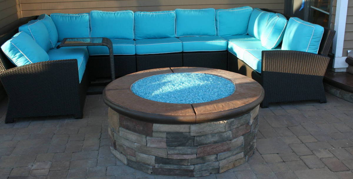 custom fire pits designed and installed in New Jersey