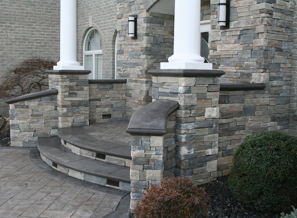 custom bullnose steps and wall caps in Freehold NJ