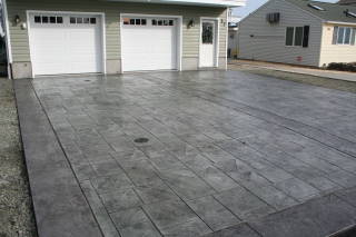 stamped concrete driveway in Waretown NJ