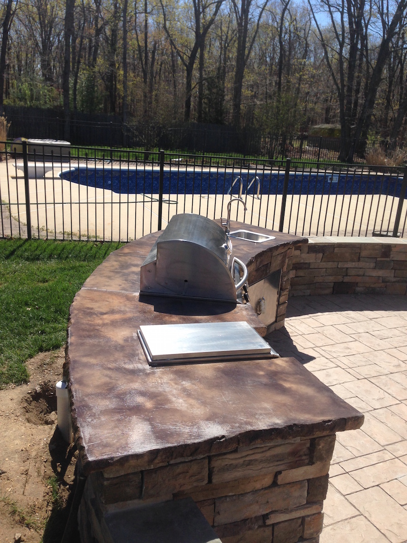 outdoor countertop