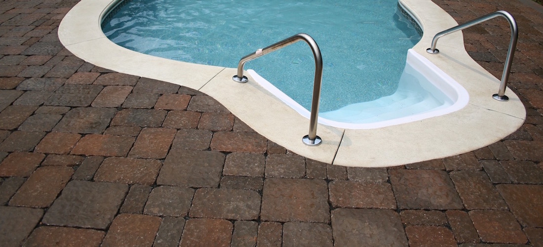 Pool Paver Patio Monroe Township NJ Landscape