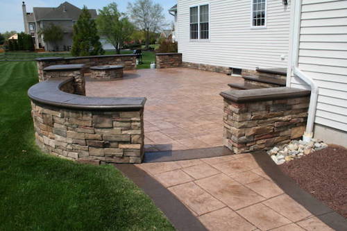 custom outdoor stairs built in Cream Ridge NJ