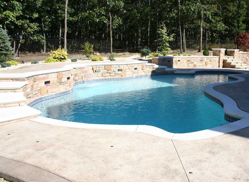 stamped concrete driveway services in NJ