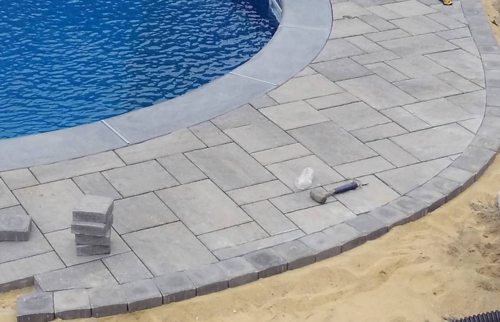 Pool Patio Pavers Installation Process