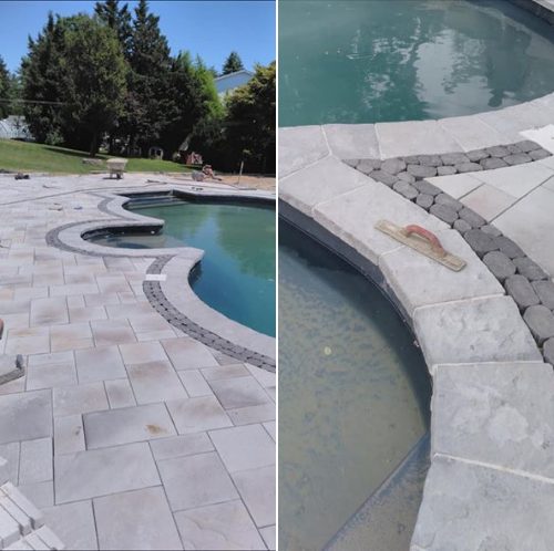 Stone Pool Patio Lakewood New Jersey