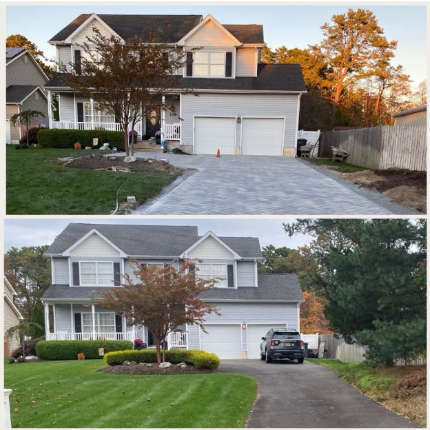 Paver stone driveway New Jersey