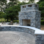 Outdoor fireplace installation Jackson NJ