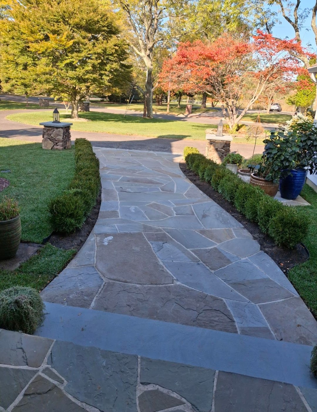 natural stone walkway installation monmouth county NJ
